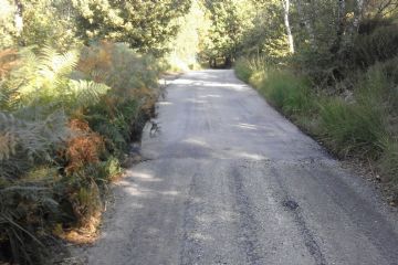 Asfaltature di Strada S.Caterina verso località Piani