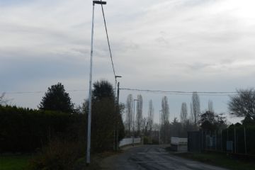 Realizzazione nuova rete di illuminazione pubblica in Strada Del Gatto