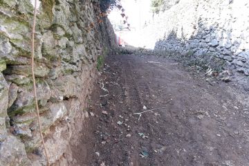 Lavori di ristrutturazione e riqualificazione della scalinata storica, del punto panoramico e delle mura della Collina del Castello e Belvedere