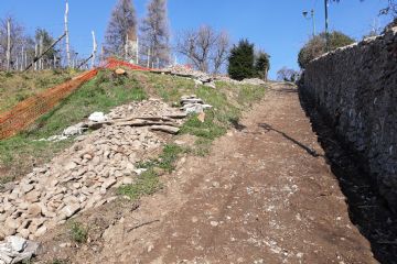 Lavori di ristrutturazione e riqualificazione della scalinata storica, del punto panoramico e delle mura della Collina del Castello e Belvedere