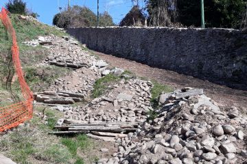 Lavori di ristrutturazione e riqualificazione della scalinata storica, del punto panoramico e delle mura della Collina del Castello e Belvedere