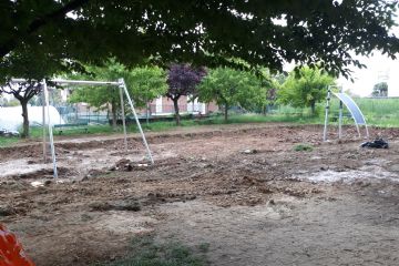 Lavori di rifacimento del parco giochi di P.za Giretti