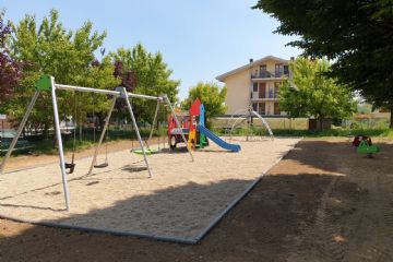 Lavori di rifacimento del parco giochi di P.za Giretti