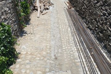 Lavori di ristrutturazione e riqualificazione della scalinata storica, del punto panoramico e delle mura della Collina del Castello e Belvedere