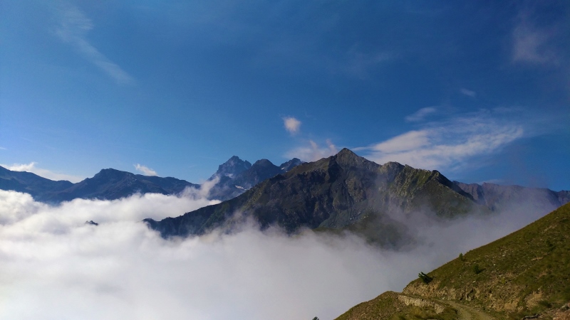 Uno scorcio lungo il Grand Tour del Monviso