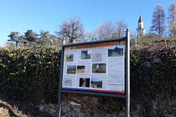 Nuovi pannelli presso l'area Castello e l'area Belvedere