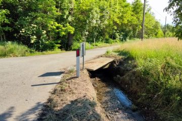 Intervento di pulizia e manutenzione straordinaria sul "Canale di S.Secondo" in località Gioietta