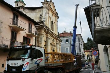 Avvio opere di rifacimento e messa in sicurezza della copertura della chiesa Confraternita di S.Bernardino