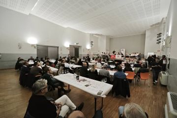 Degustazione a cura di Gabriele Rossi (guida Slowine) di 14 etichette doc pinerolese