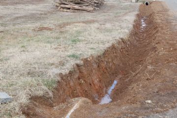 Realizzazione cunetta e rifacimento raccolta delle acque in Strada S.Giovanni