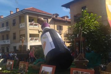 Sfilata carri, festa in paese 