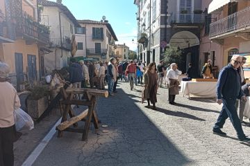 Sfilata carri, festa in paese 