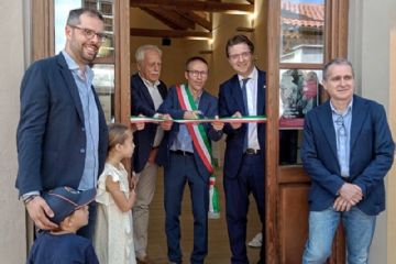 Inaugurazione dei rinnovati locali del cortile comunale (23/5/2026)