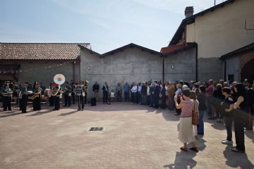 Inaugurazione dei rinnovati locali del cortile comunale (23/5/2026)
