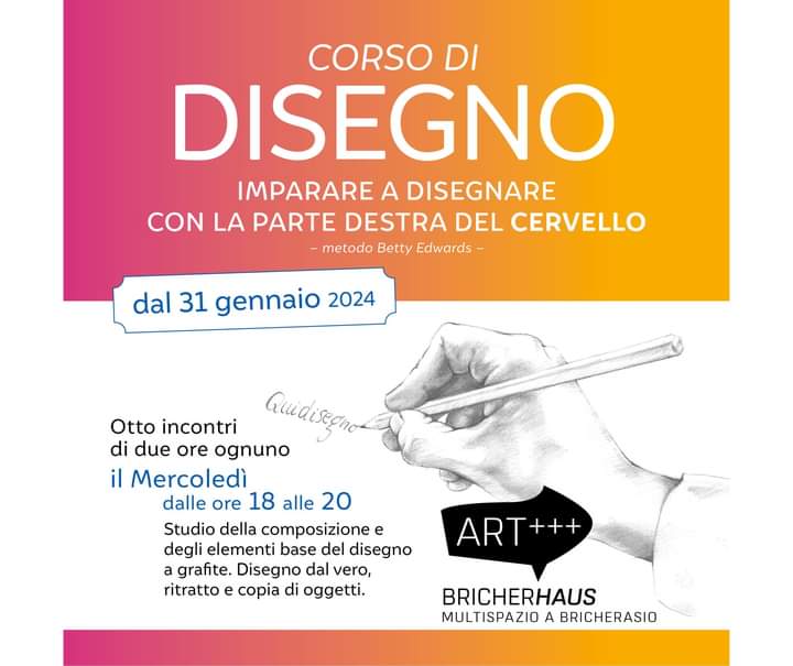 Corso di disegno - Comune di Bricherasio